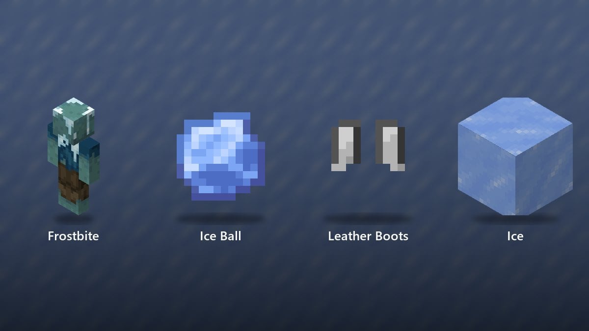 The Frostbite zombie adds a ranged threat to the new frozen underground biomes.