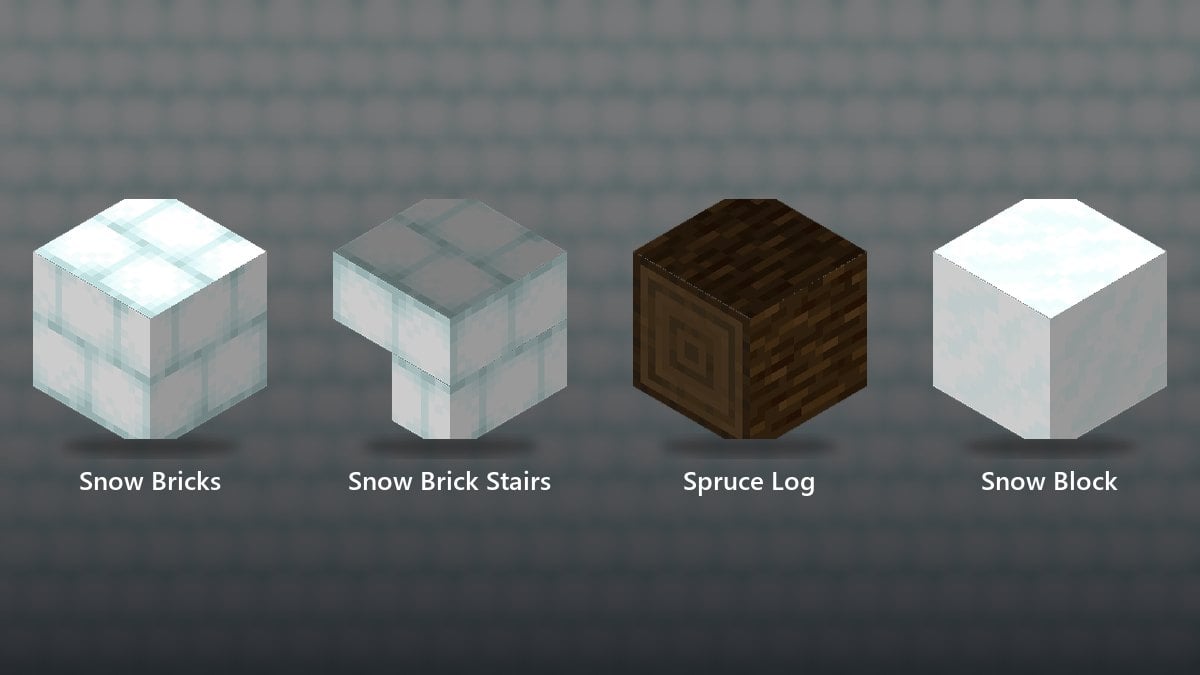 Snow Bricks provide a new structural building material for players living in cold climates.