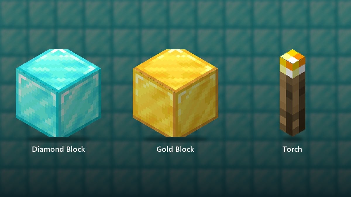 New PBR materials allow blocks to reflect light and show depth in ways standard textures cannot.